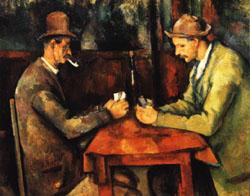 Paul Cezanne The Card Players oil painting image